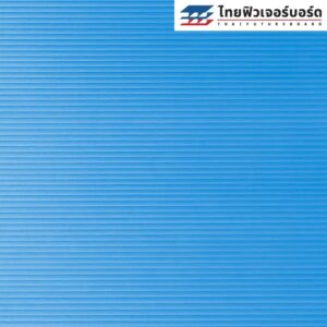 แผ่นฟิวเจอร์บอร์ด 130×245cm หนา 2-5mm สีฟ้า