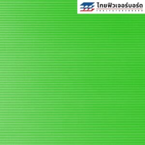 แผ่นฟิวเจอร์บอร์ด 130×245cm หนา 2-5mm สีเขียวอ่อน