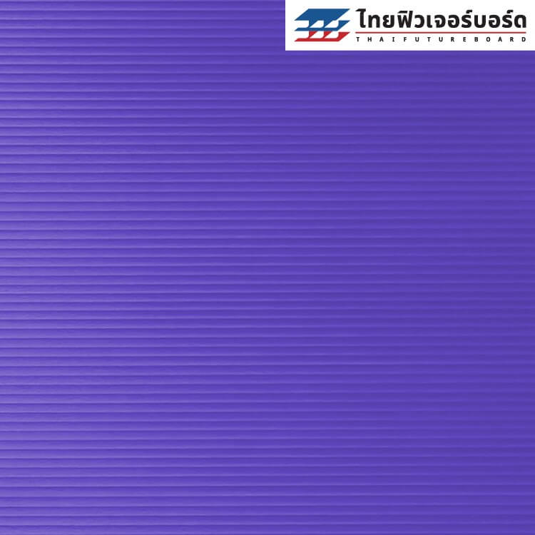 แผ่นฟิวเจอร์บอร์ด 130×245cm หนา 2-5mm สีม่วง