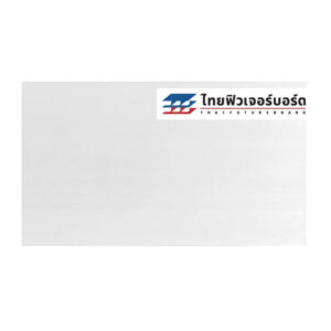 แผ่นฟิวเจอร์บอร์ด 65×122ซม. หนา 2-5mm สีขาว