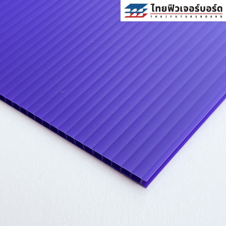 แผ่นฟิวเจอร์บอร์ด  65×81ซม. หนา 2-5mm สีม่วง - Image 3